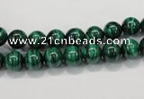 CMN150 AA grade 6mm round natural malachite beads Wholesale