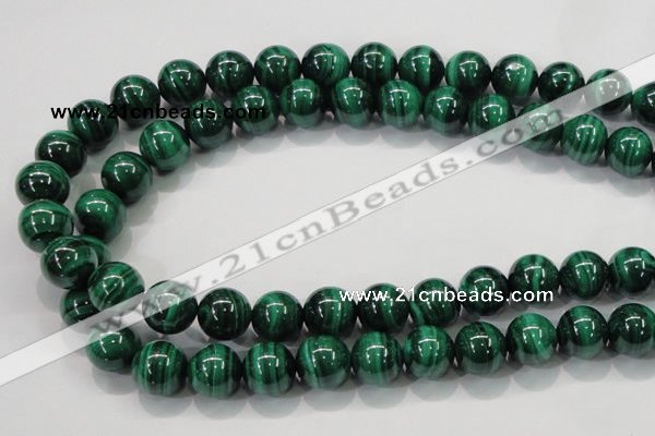 CMN155 AA grade 16mm round natural malachite beads Wholesale