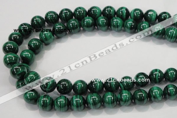 CMN156 AA grade 18mm round natural malachite beads Wholesale