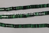 CMN237 15.5 inches 4*8mm tube natural malachite beads wholesale