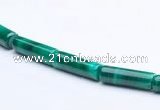 CMN24 5*13mm column shape A grade natural malachite beads