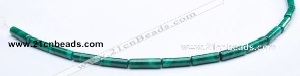 CMN24 5*13mm column shape A grade natural malachite beads