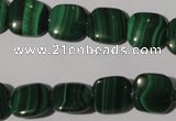 CMN294 15.5 inches 12*12mm square natural malachite beads wholesale