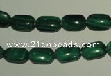 CMN303 15.5 inches 8*12mm rectangle natural malachite beads wholesale