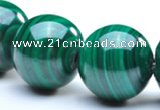 CMN33 16mm A grade round natural malachite beads Wholesale