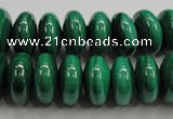 CMN401 15.5 inches 5*8mm rondelle natural malachite beads wholesale