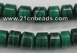 CMN408 15.5 inches 5*6mm tyre natural malachite beads wholesale