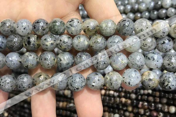 CMQ103 15.5 inches 10mm round moss quartz beads wholesale