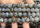 CMQ104 15.5 inches 12mm round moss quartz beads wholesale