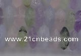 CMQ262 15.5 inches 5*12mm rondelle multicolor quartz beads