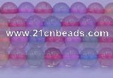 CMQ331 15.5 inches 6mm round colorful quartz beads wholesale