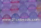 CMQ332 15.5 inches 8mm round colorful quartz beads wholesale
