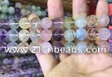 CMQ453 15.5 inches 12mm round rainbow quartz beads wholesale