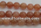 CMS1001 15.5 inches 6mm round AA grade moonstone gemstone beads