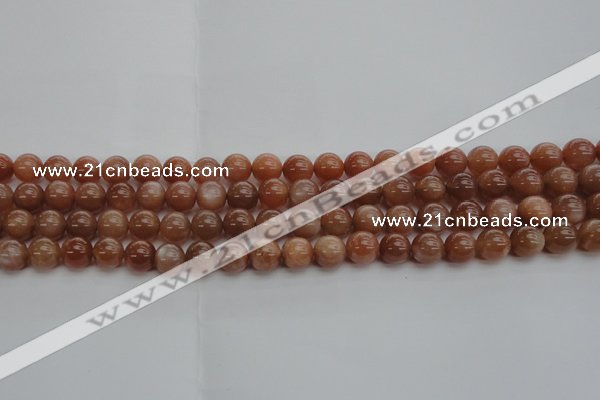 CMS1002 15.5 inches 8mm round AA grade moonstone gemstone beads