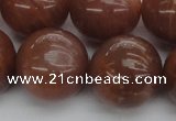 CMS1007 15.5 inches 18mm round AA grade moonstone gemstone beads