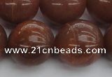 CMS1008 15.5 inches 20mm round AA grade moonstone gemstone beads