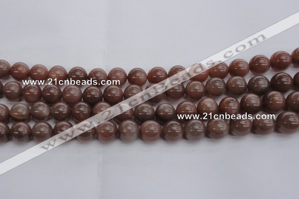 CMS1024 15.5 inches 12mm round AA grade moonstone gemstone beads