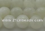 CMS1035 15.5 inches 14mm round A grade white moonstone beads