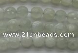 CMS1055 15.5 inches 6mm faceted round grey moonstone beads wholesale