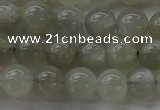 CMS1058 15.5 inches 8mm round grey moonstone beads wholesale