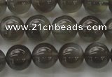 CMS1073 15.5 inches 10mm round grey moonstone beads wholesale