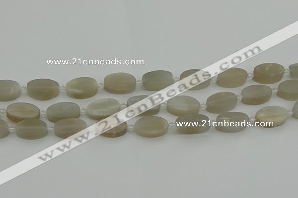 CMS1141 15.5 inches 12*20mm oval moonstone gemstone beads