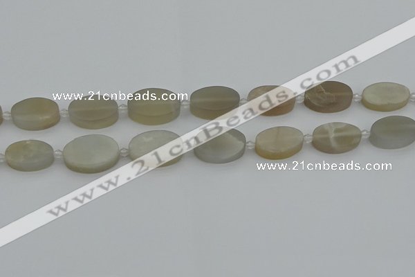 CMS1142 15.5 inches 15*22mm oval moonstone gemstone beads