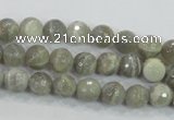 CMS123 15.5 inches 8mm faceted round moonstone gemstone beads