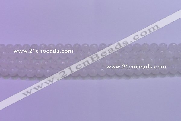 CMS1252 15.5 inches 8mm round natural white moonstone beads