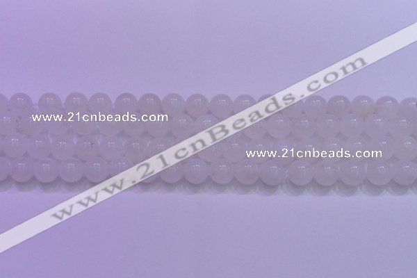 CMS1254 15.5 inches 12mm round natural white moonstone beads