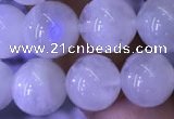 CMS1403 15.5 inches 10mm round white moonstone beads wholesale