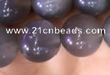 CMS1423 15.5 inches 10mm round black moonstone beads wholesale