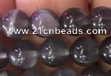 CMS1428 15.5 inches 6mm round black moonstone gemstone beads