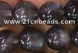 CMS1430 15.5 inches 10mm round black moonstone gemstone beads