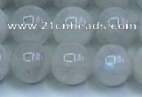 CMS1491 15.5 inches 8mm round white moonstone beads wholesale