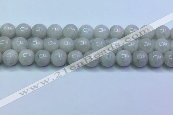 CMS1493 15.5 inches 12mm round white moonstone beads wholesale