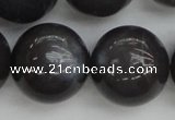 CMS150 15.5 inches 16mm round natural grey moonstone beads