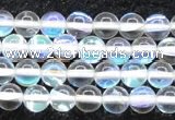 CMS1501 15.5 inches 6mm round synthetic moonstone beads wholesale