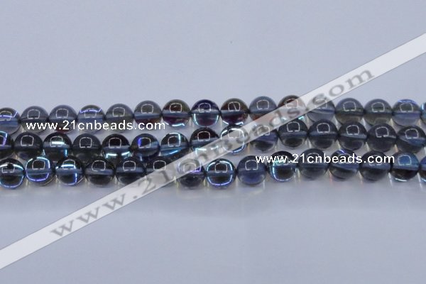 CMS1514 15.5 inches 12mm round synthetic moonstone beads wholesale