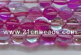 CMS1541 15.5 inches 6mm round synthetic moonstone beads wholesale