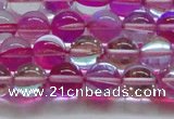 CMS1542 15.5 inches 8mm round synthetic moonstone beads wholesale