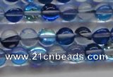 CMS1581 15.5 inches 6mm round synthetic moonstone beads wholesale