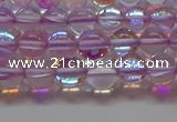 CMS1591 15.5 inches 6mm round synthetic moonstone beads wholesale