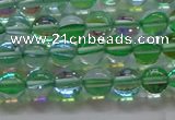 CMS1601 15.5 inches 6mm round synthetic moonstone beads wholesale