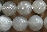 CMS1652 15.5 inches 8mm round grey moonstone beads wholesale