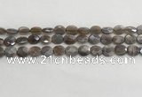 CMS1797 15.5 inches 8*10mm faceted oval AB-color moonstone beads