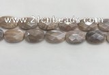 CMS1804 15.5 inches 20*30mm faceted oval AB-color moonstone beads