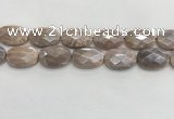 CMS1804 15.5 inches 20*30mm faceted oval AB-color moonstone beads