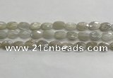 CMS1806 15.5 inches 8*12mm faceted oval AB-color moonstone beads